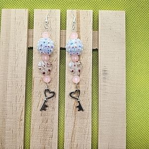 Keys To The Kingdom Collection 92.5 SS Post Earrings